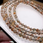 Triple-Wrap Black Gold Super Seven Bracelet